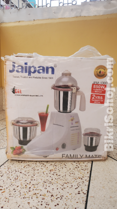 Jaipan Blender Family Mate Mixer Grinder 850WT